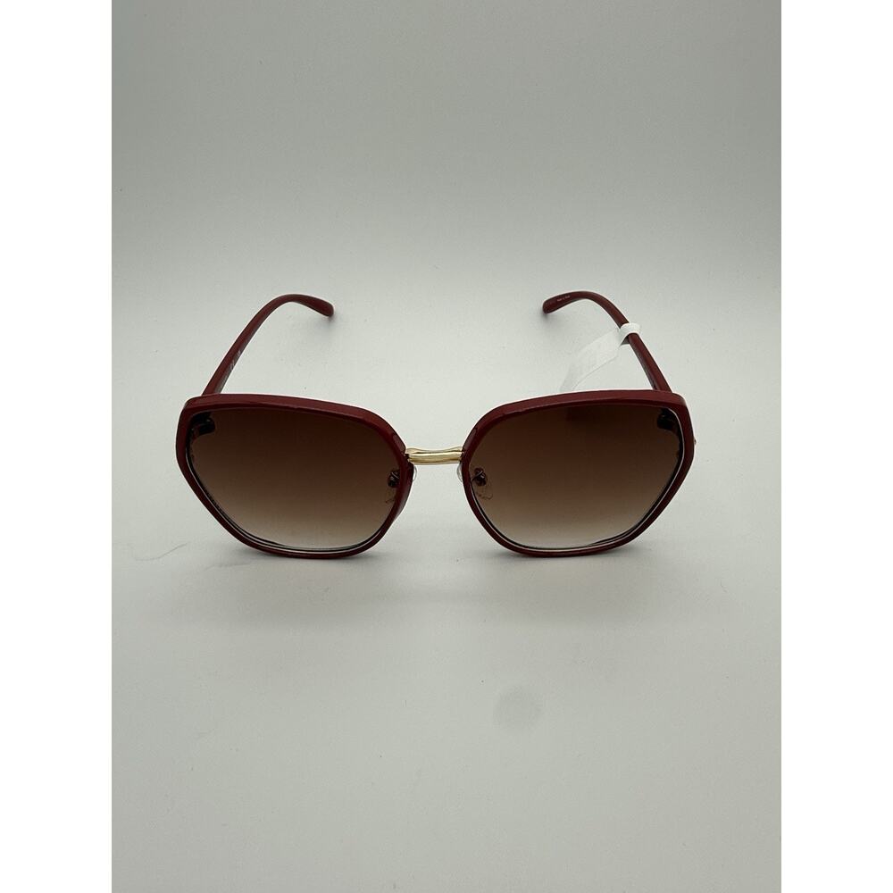 Guess Sunglasses GF04017/S 66F 59-17-145*2 Oversized Aviators Brown Lenses